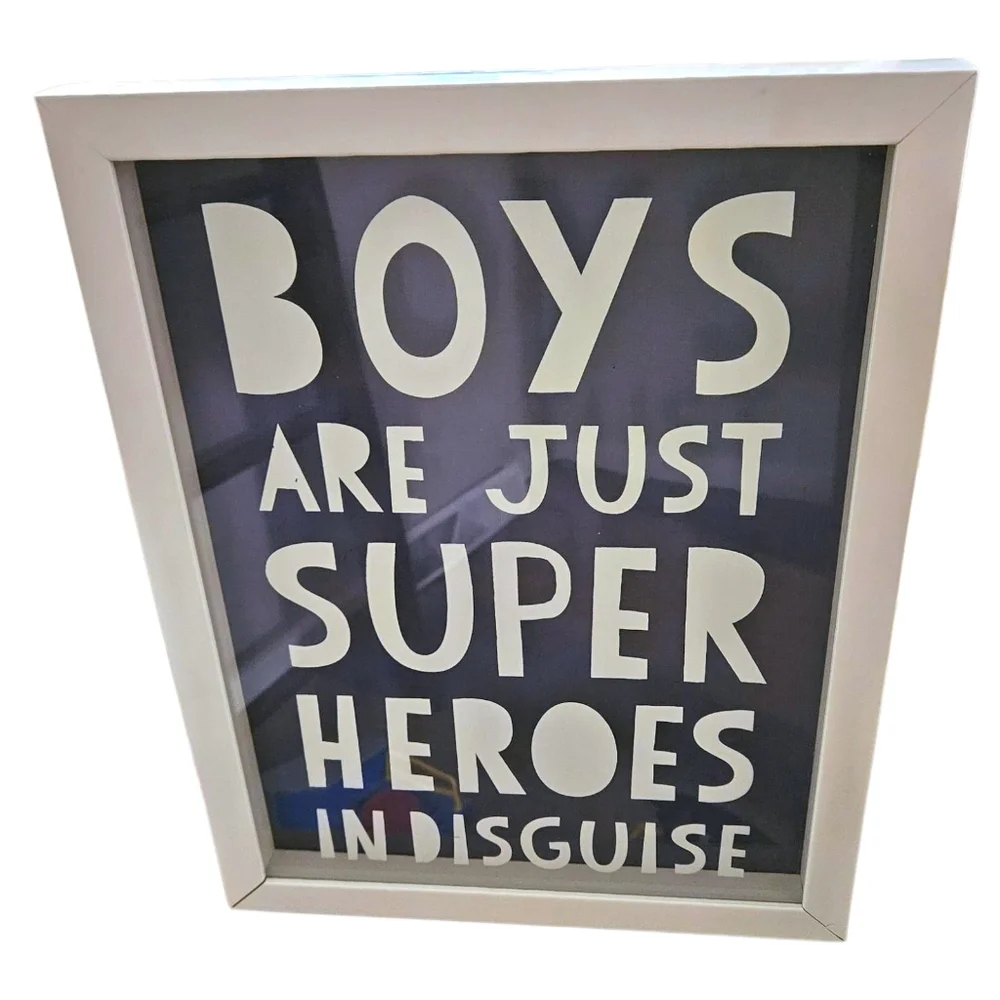 Boys Wall Art Sign - Pillowfort 